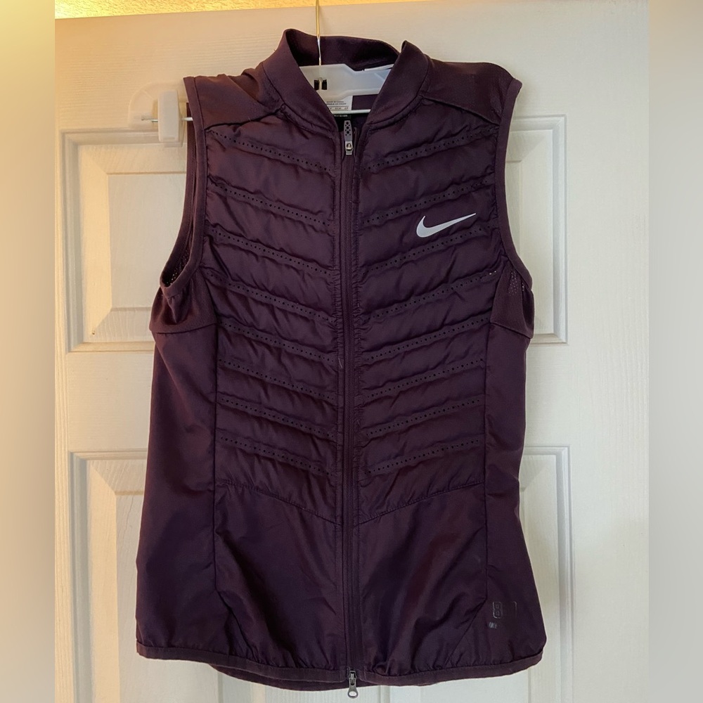 Nike Aeroloft 800 running vest Womens size XS purple